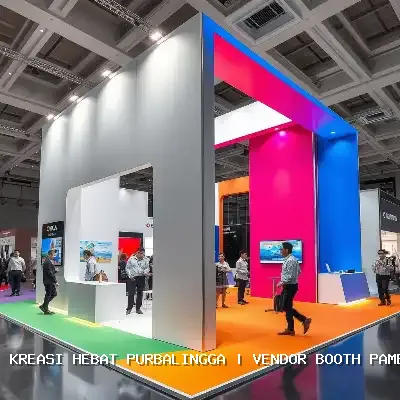 vendor booth pameran Purbalingga