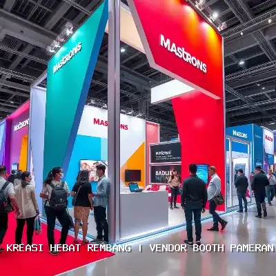 Vendor Booth Pameran Rembang: Solusi Desain Booth Pameran Terpercaya