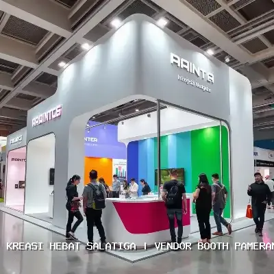 vendor booth pameran Salatiga