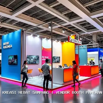 Vendor Booth Pameran Sampang – Solusi Pameran Terpercaya