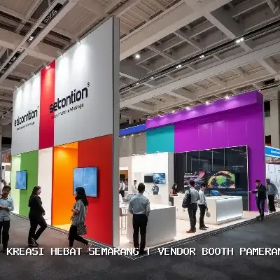 vendor booth pameran Semarang