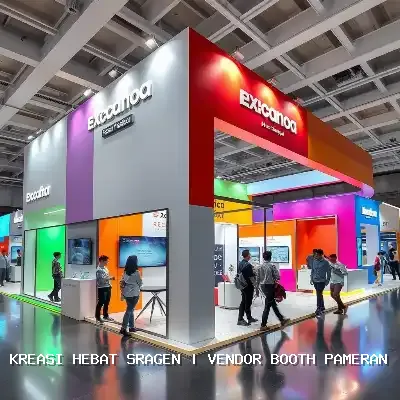 Vendor Booth Pameran Sragen – Desain & Kualitas Terbaik