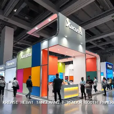 vendor booth pameran Tangerang