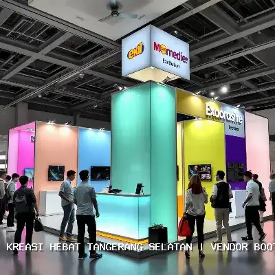 vendor booth pameran Tangerang Selatan