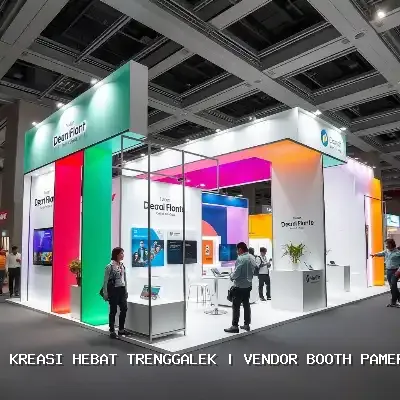 Vendor Booth Pameran Trenggalek