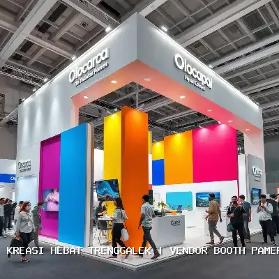 Vendor Booth Pameran Trenggalek