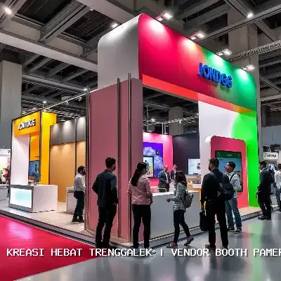 Vendor Booth Pameran Trenggalek