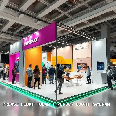 Vendor Booth Pameran Tuban – Kreasi Hebat