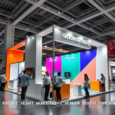 Vendor Booth Pameran Wonogiri: Desain Custom & Finishing Rapi