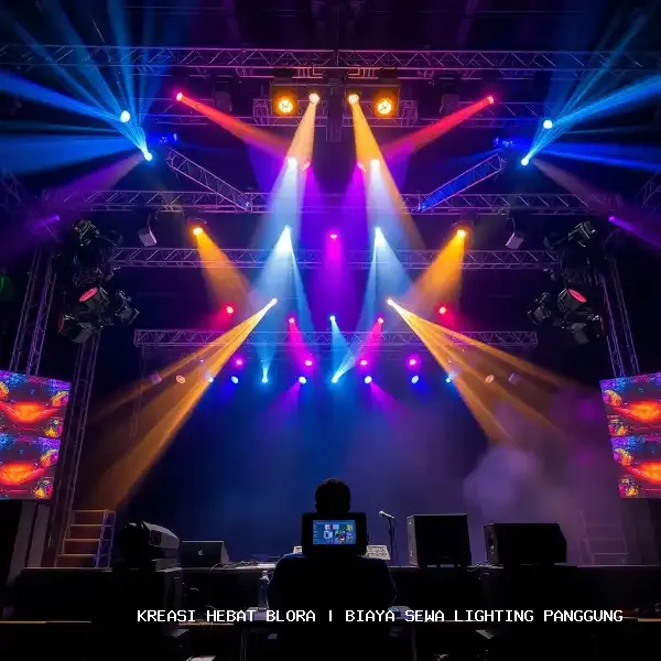 biaya sewa lighting panggung Blora