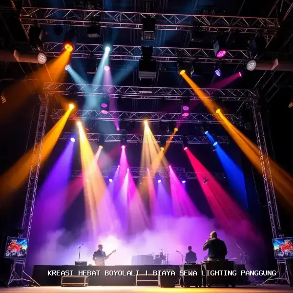 biaya sewa lighting panggung Boyolali
