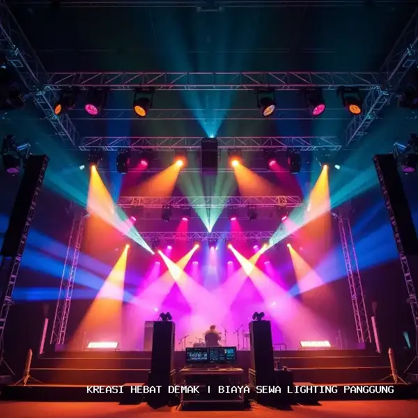 biaya sewa lighting panggung Demak
