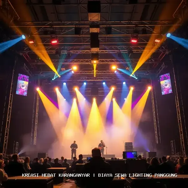 biaya sewa lighting panggung Karanganyar