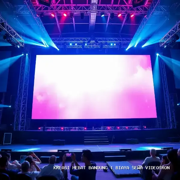 biaya sewa videotron Bandung