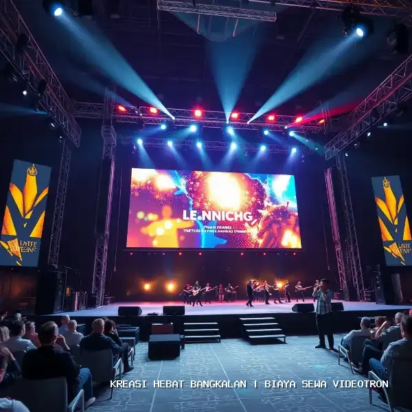 Biaya Sewa Videotron Bangkalan dan Spesifikasi Utama