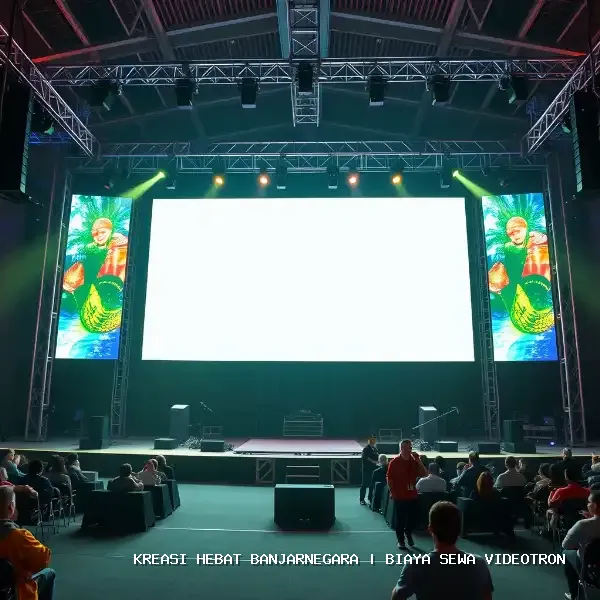 biaya sewa videotron Banjarnegara