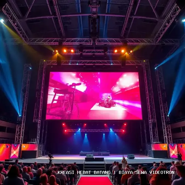 biaya sewa videotron Batang