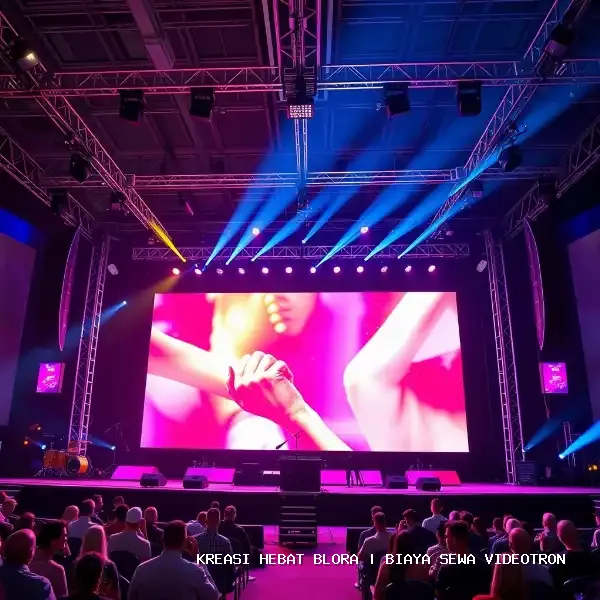 biaya sewa videotron Blora