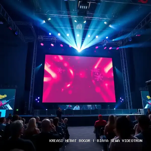 Biaya Sewa Videotron Bogor dan Spesifikasi Utama