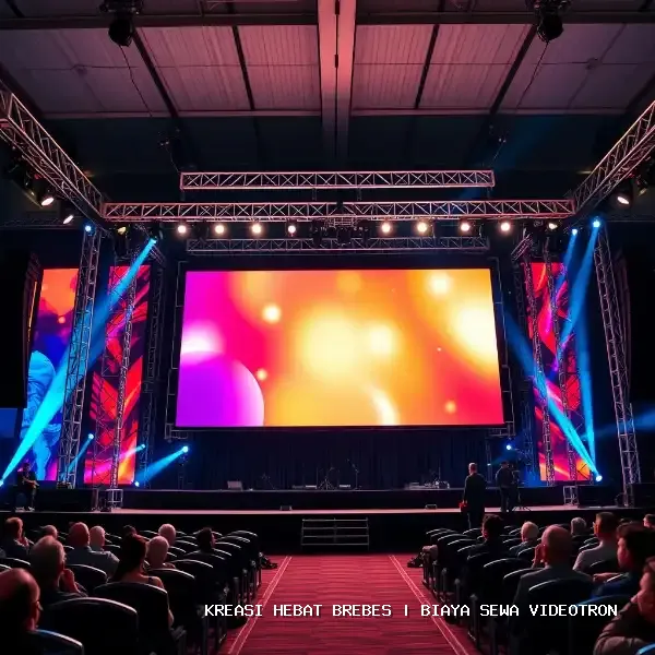 biaya sewa videotron Brebes