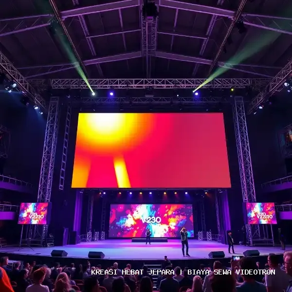 biaya sewa videotron Jepara