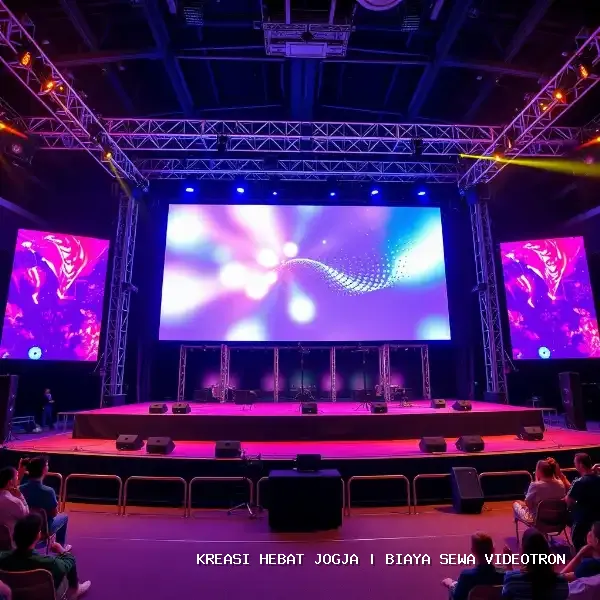 biaya sewa videotron Jogja
