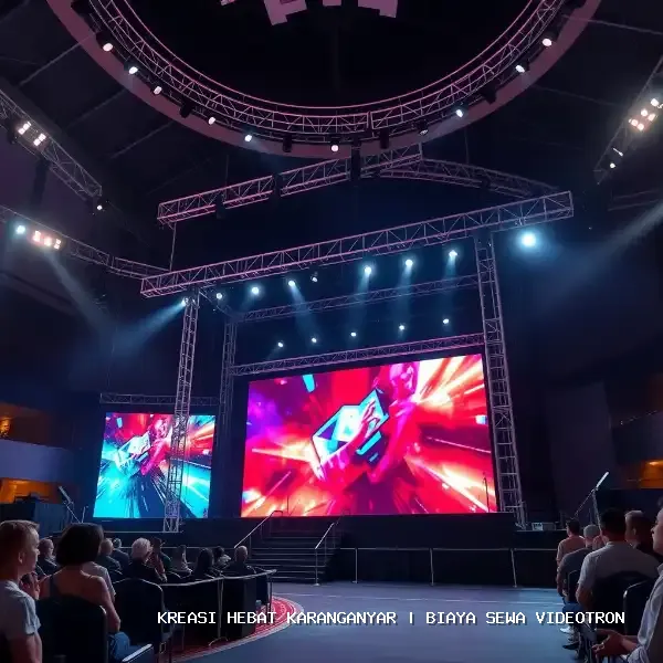 biaya sewa videotron Karanganyar