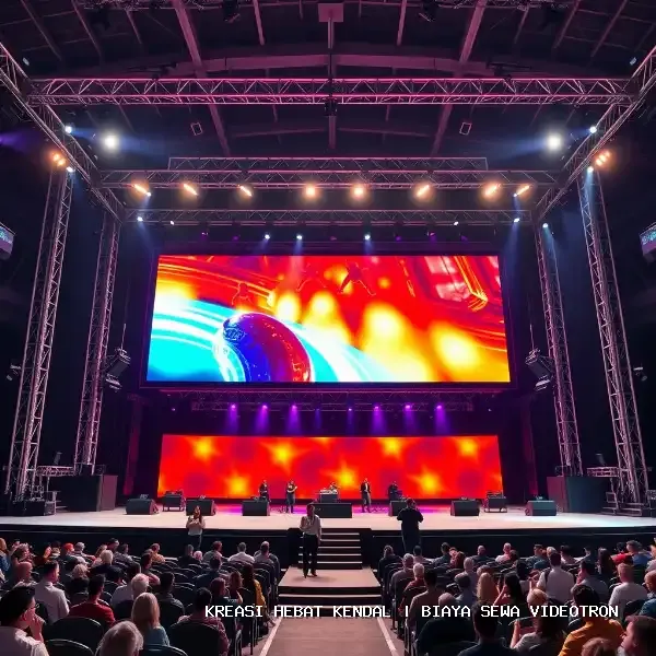 biaya sewa videotron Kendal