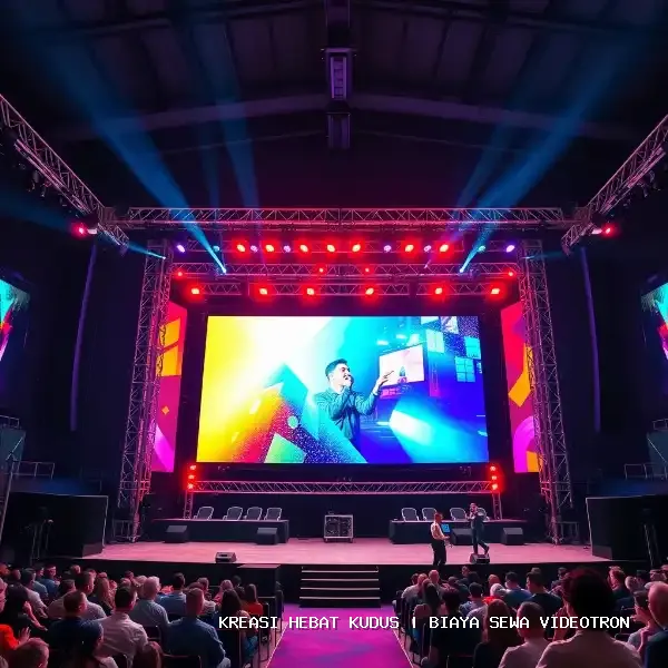 biaya sewa videotron Kudus