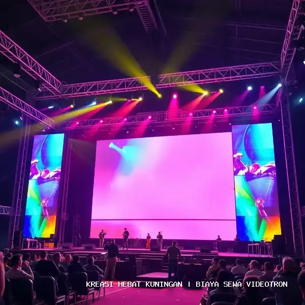 biaya sewa videotron Kuningan