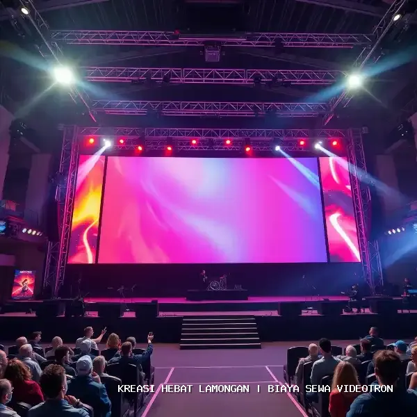 Biaya Sewa Videotron Lamongan dan Spesifikasi Utama