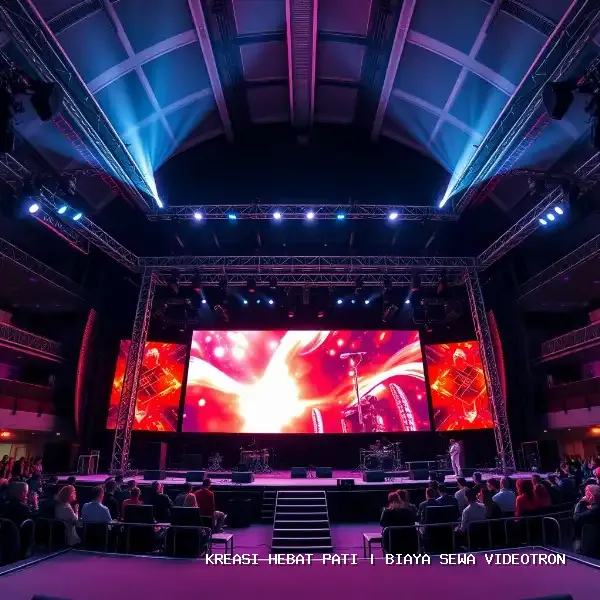 biaya sewa videotron Pati