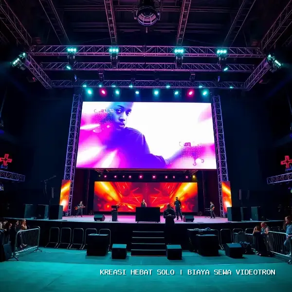 biaya sewa videotron Solo