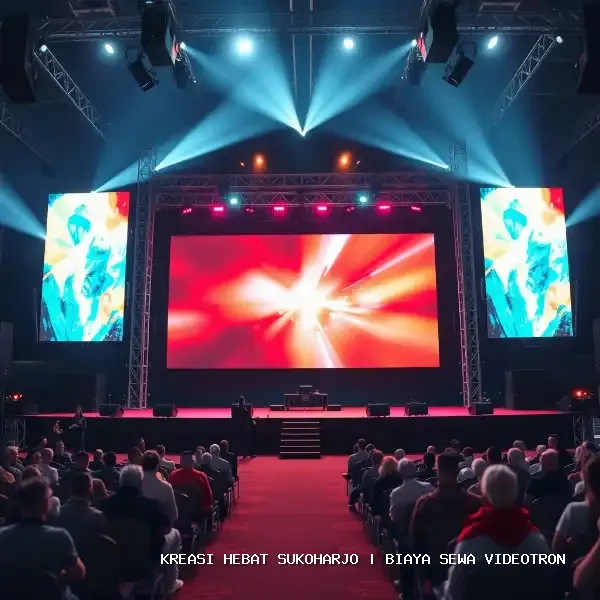 biaya sewa videotron Sukoharjo