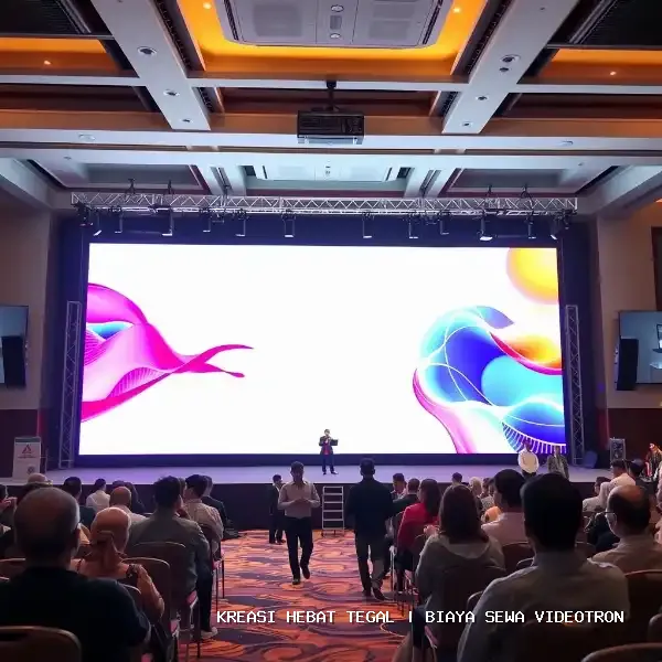 biaya sewa videotron Tegal