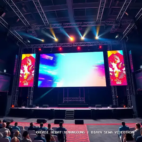 biaya sewa videotron Temanggung