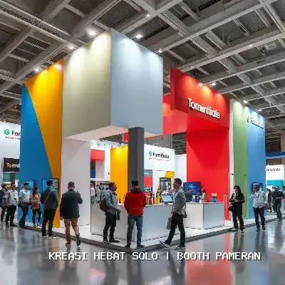 booth pameran Solo Desain Custom Berkualitas