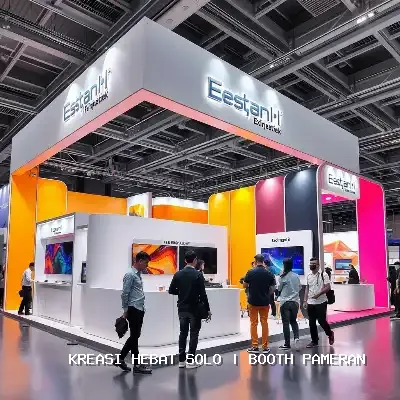 booth pameran Solo Desain Custom Berkualitas