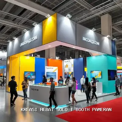booth pameran Solo Desain Custom Berkualitas