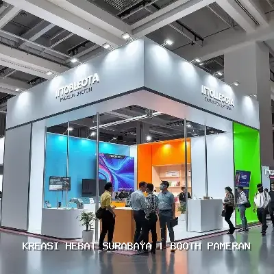 Booth Pameran Surabaya – Kreasi Hebat