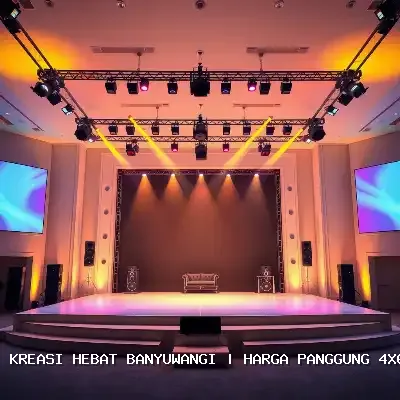 harga panggung 4x6 Banyuwangi
