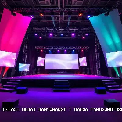 Harga Panggung 4×6 Banyuwangi