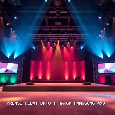 Harga Panggung 4×6 Batu