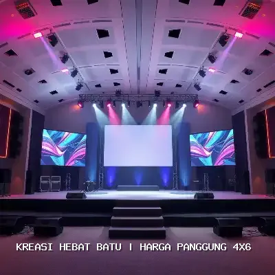 Harga Panggung 4×6 Batu