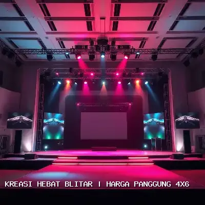 harga panggung 4x6 Blitar