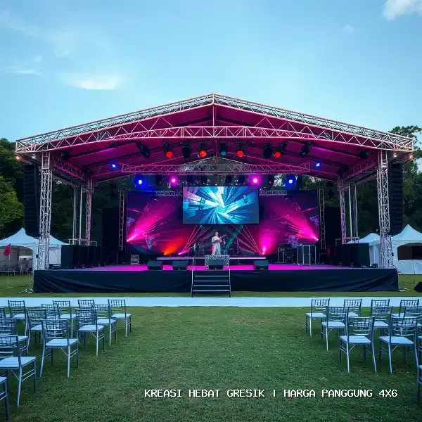 Harga Panggung 4×6 Gresik