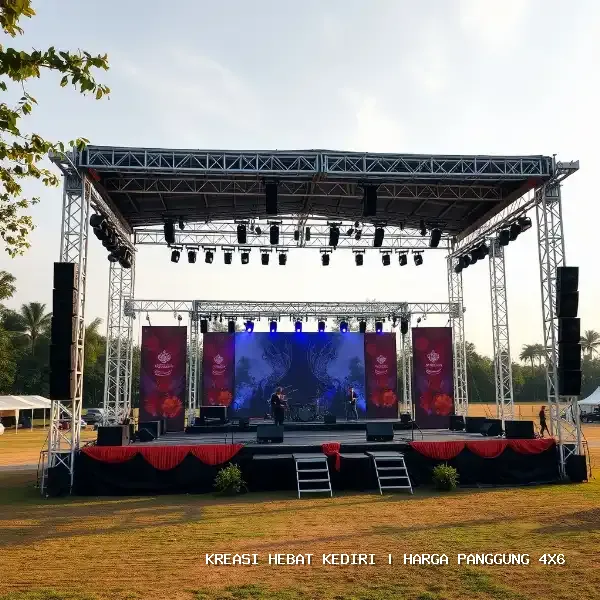 Harga Panggung 4×6 Kediri