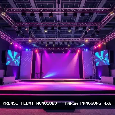 Harga Panggung 4×6 Wonosobo