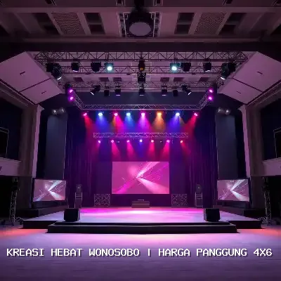 Harga Panggung 4×6 Wonosobo