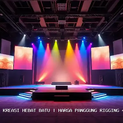 Harga Panggung Rigging 4×6 Batu